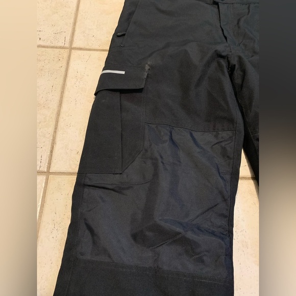 Sunice STORMPACK Black Ski Snowboard Pants Bibs XL/TG Removable Suspenders - Picture 3 of 10